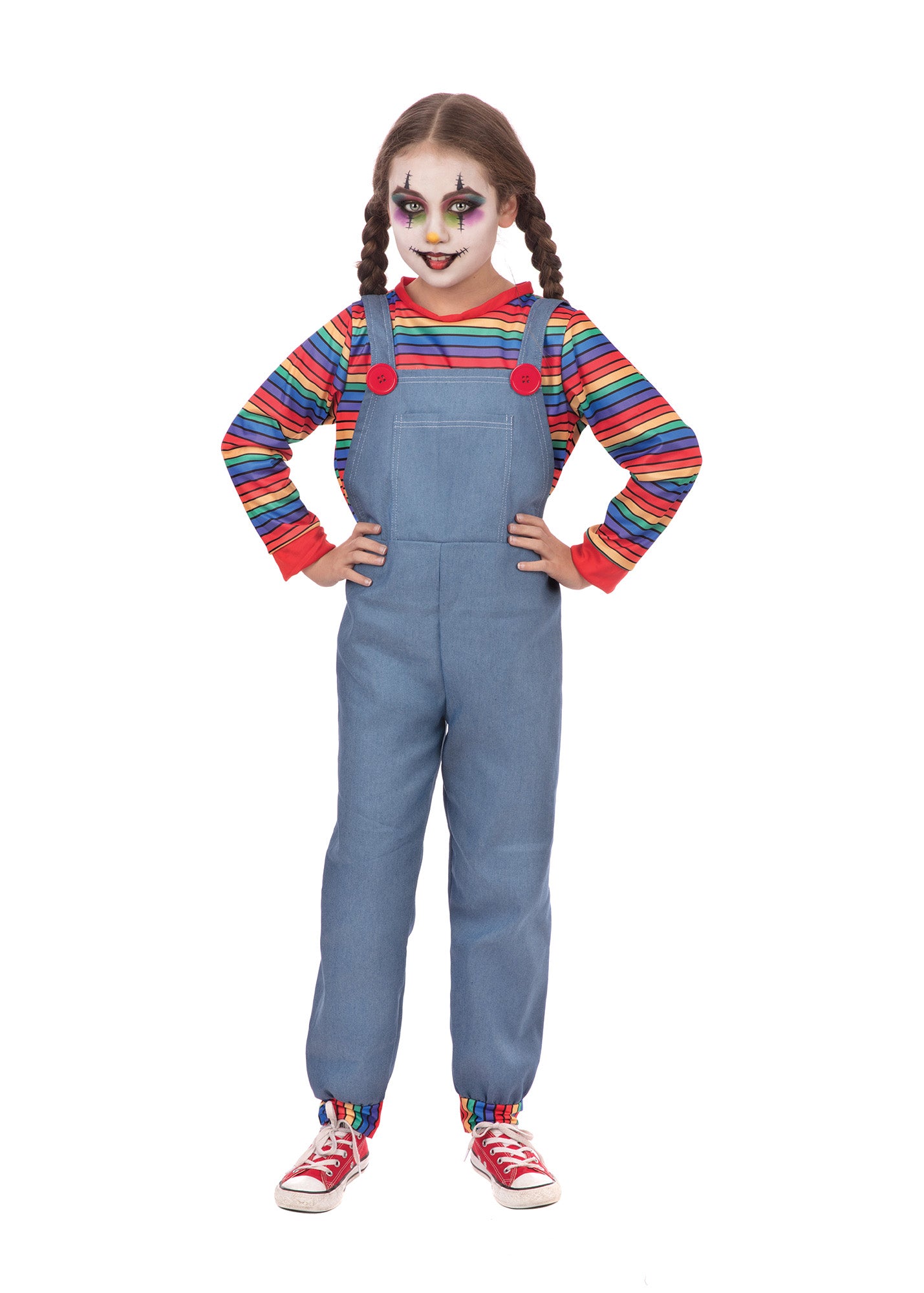 Unisex Child's Denim Demon Costume