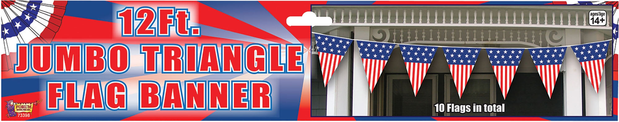 USA Jumbo Triangle Bunting