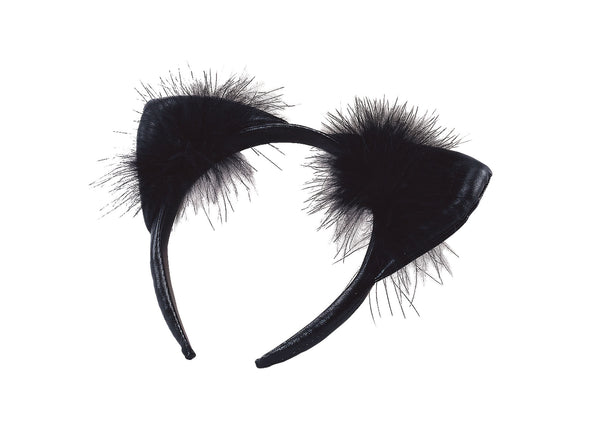 Black Vinyl Cat Ears