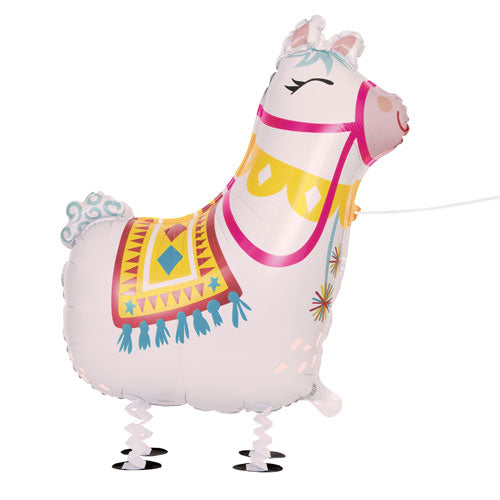 29" Llama Walking Pet Foil Balloon