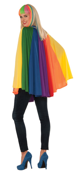 Short Rainbow Cape