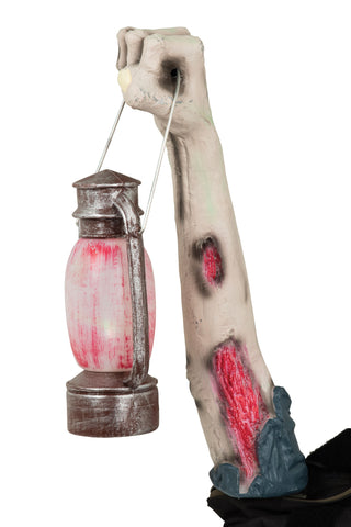 Zombie Arm with Light-Up Lantern