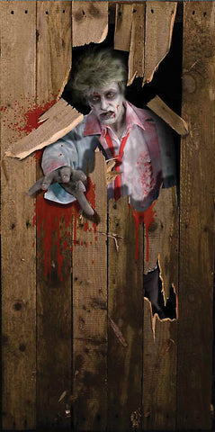 Zombie Door Poster